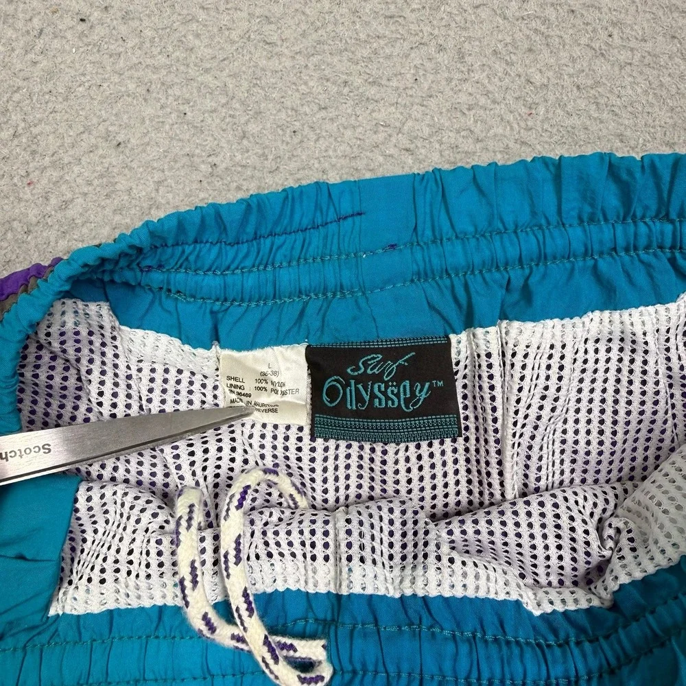 Vintage 90s‎ Surf Odyssey Swim Trunks
